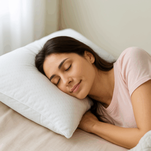 Signature 100% Fibre Fill Pillow 17x27 inch – Soft, Washable, Non-Allergic, Medically Recommended Pillow