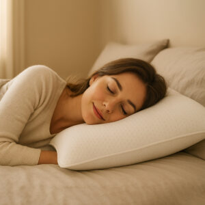 Signature 100% Fibre Fill Pillow 17x27 inch – Soft, Washable, Non-Allergic, Medically Recommended Pillow